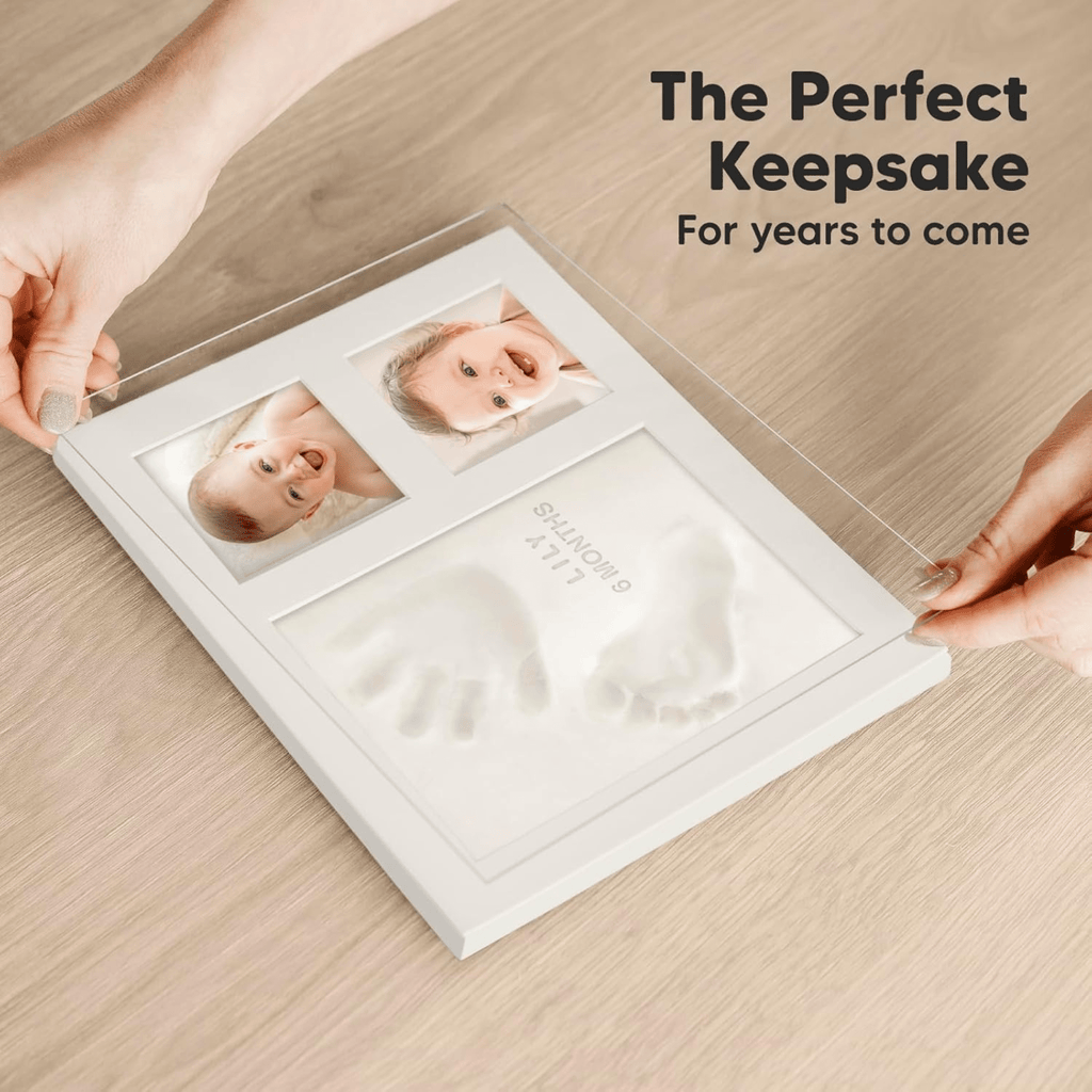 Baby Hand and Footprint Frame Keepsake