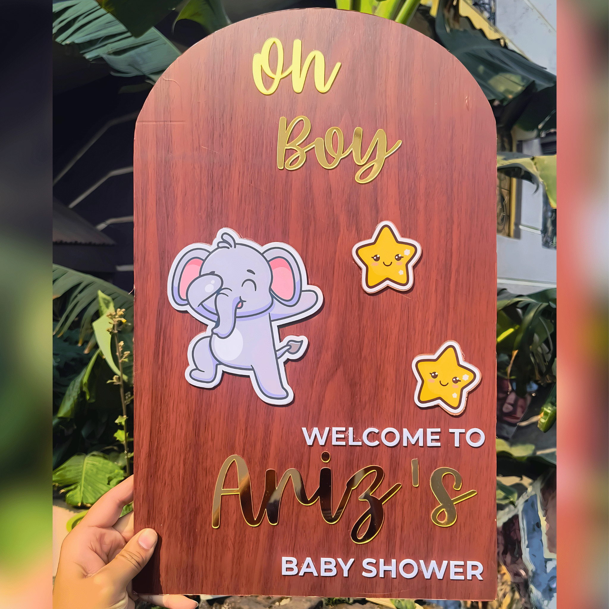 Baby Shower Welcome Sign