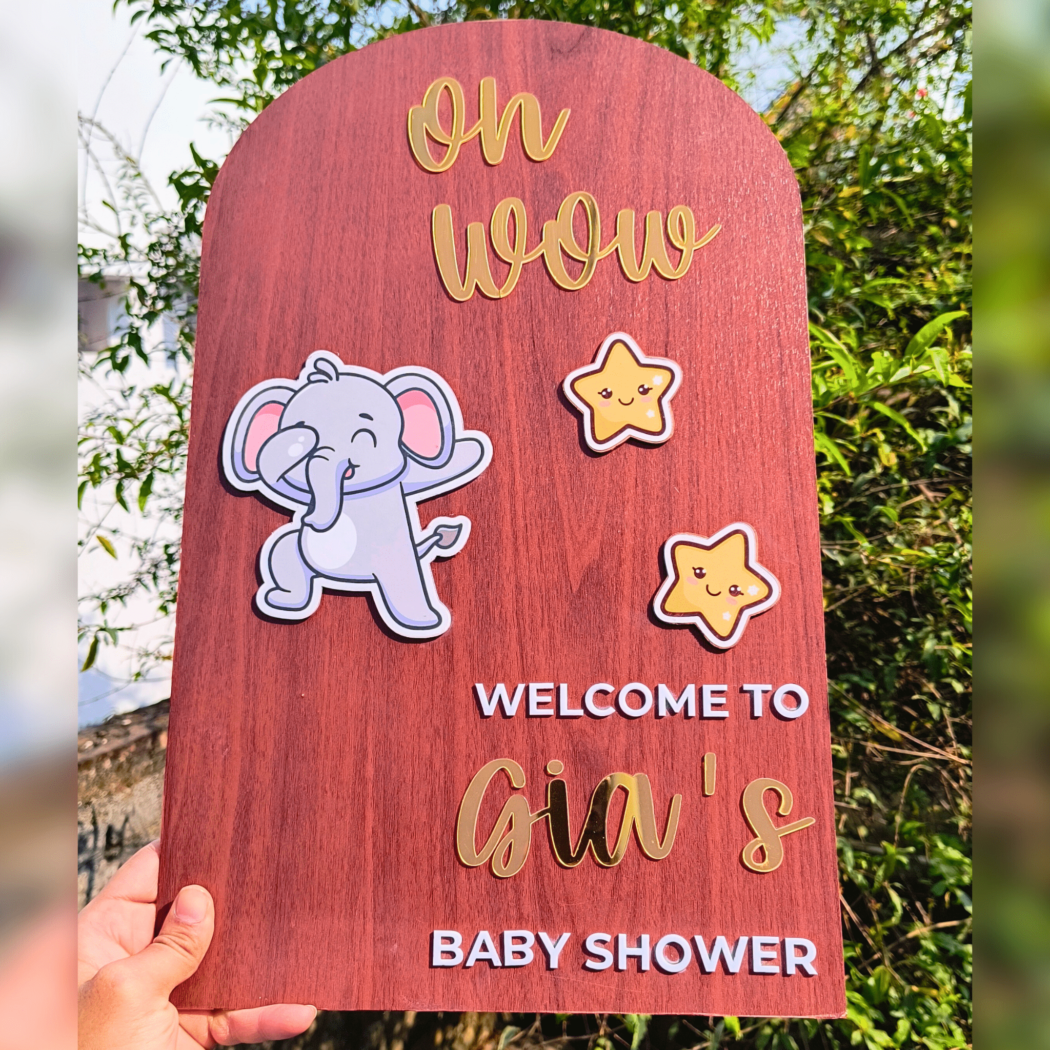 Baby Shower Welcome Sign