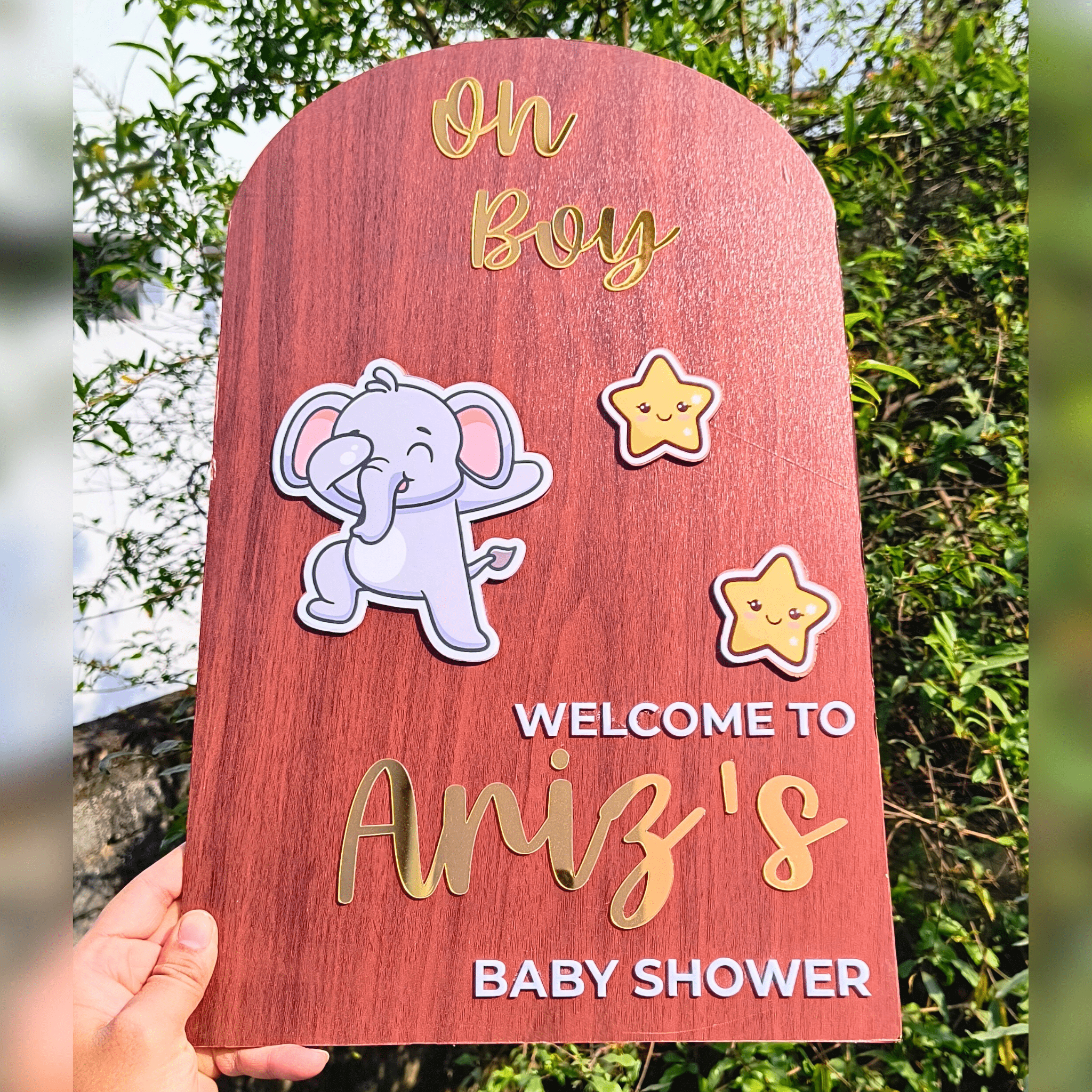 Baby Shower Welcome Sign