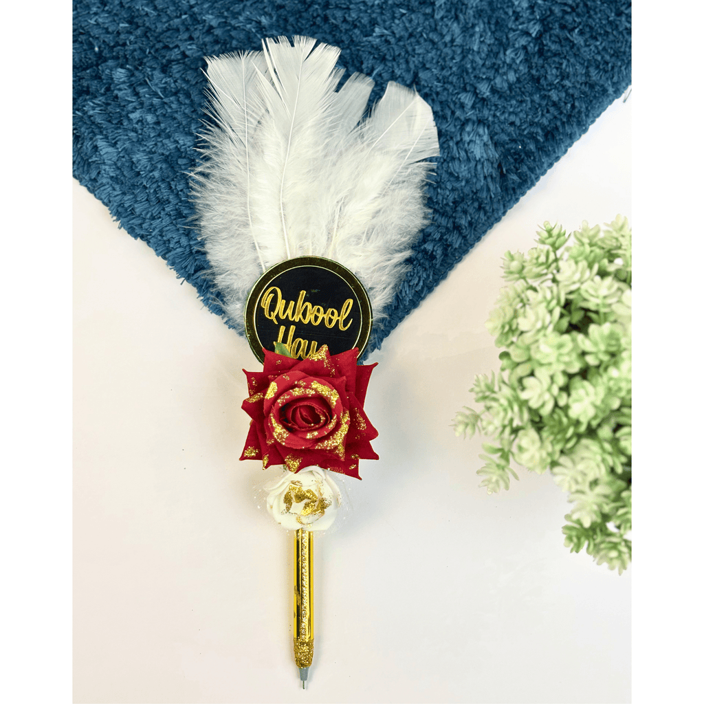 Customised Nikah Nama With Qubool Hai Pen