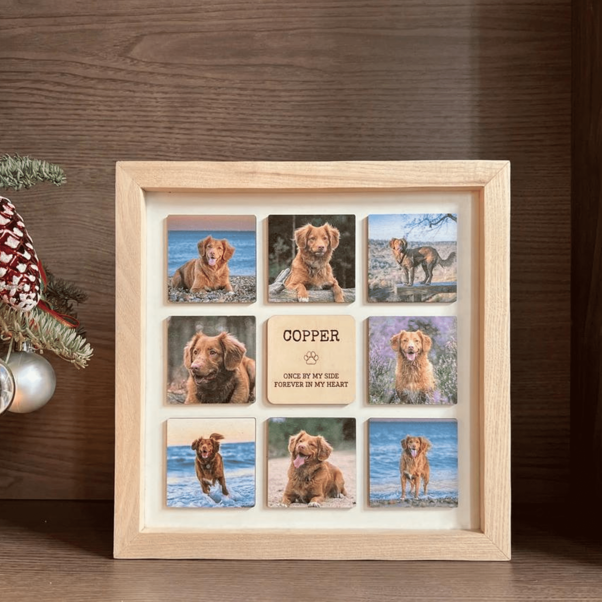 Personalized Pet Memorial Wooden Frame