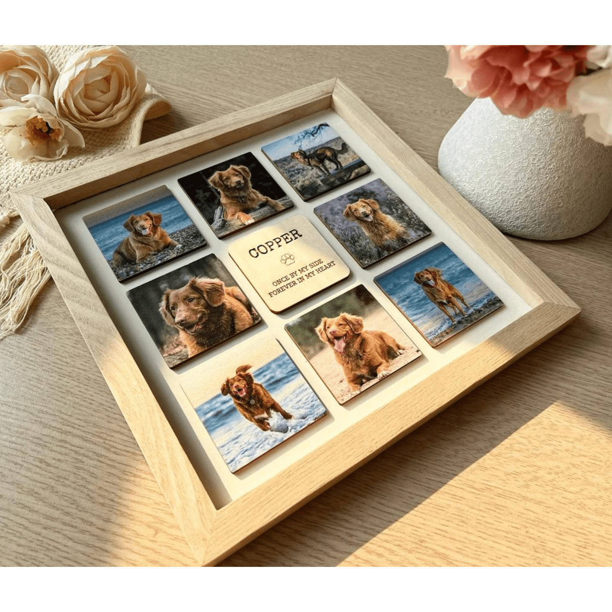 Personalized Pet Memorial Wooden Frame